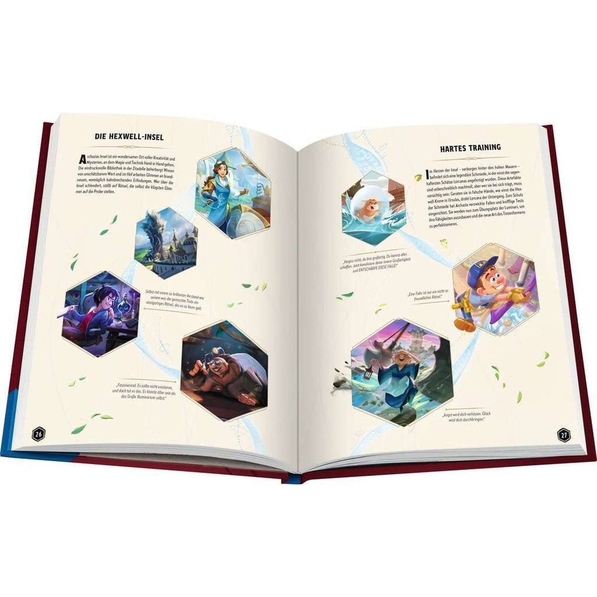 Immagine del prodotto Disney Lorcana GCC Libro Guida ufficiale del Collezionista: Set 5-8 *Versione tedesca*