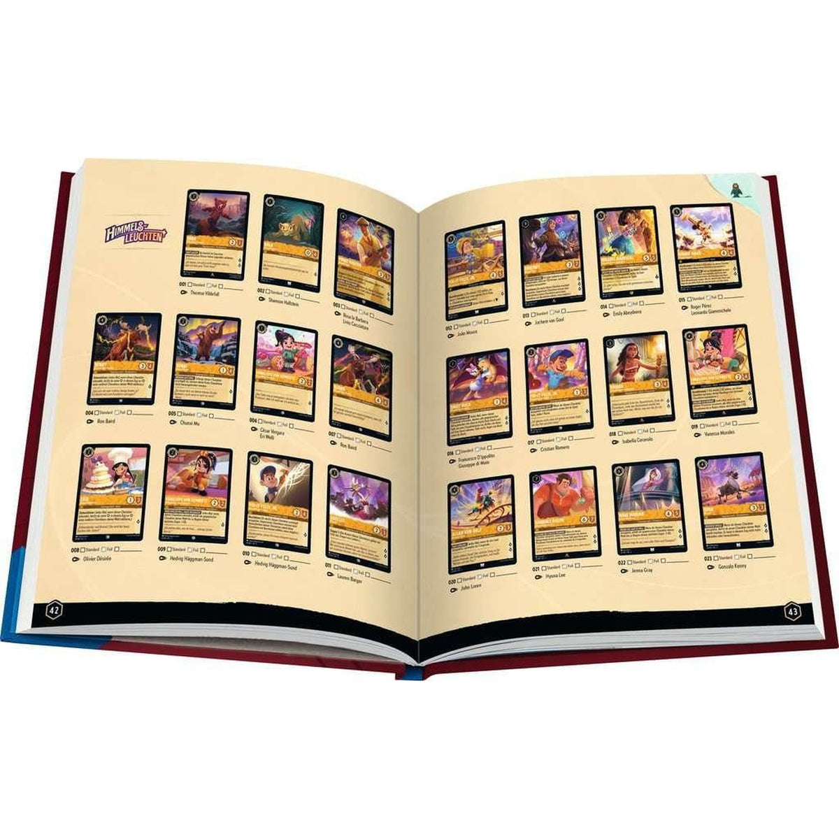 Immagine del prodotto Disney Lorcana GCC Libro Guida ufficiale del Collezionista: Set 5-8 *Versione tedesca*