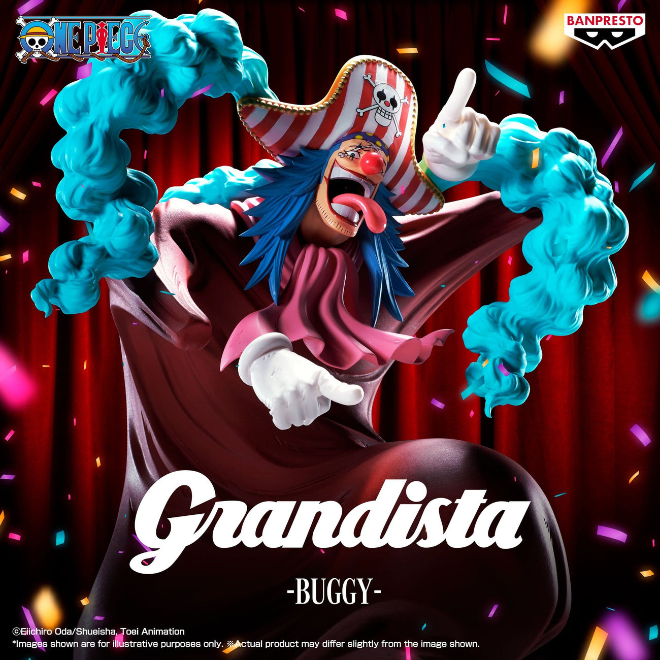 Immagine del prodotto One Piece - Figura Buggy Grandista