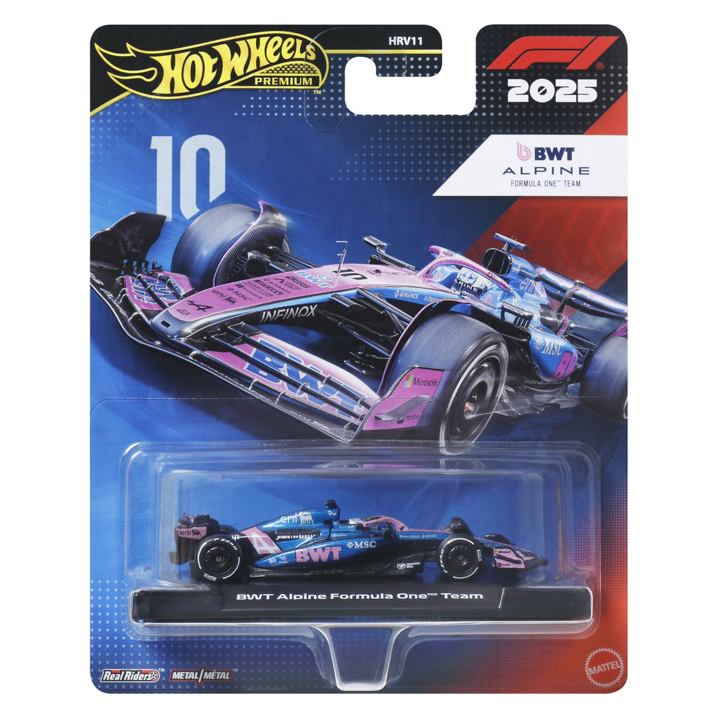 Immagine del prodotto Formula 1 Hot Wheels veicolo Premium Die-Cast 1:64 Team Alpine: Driver 1