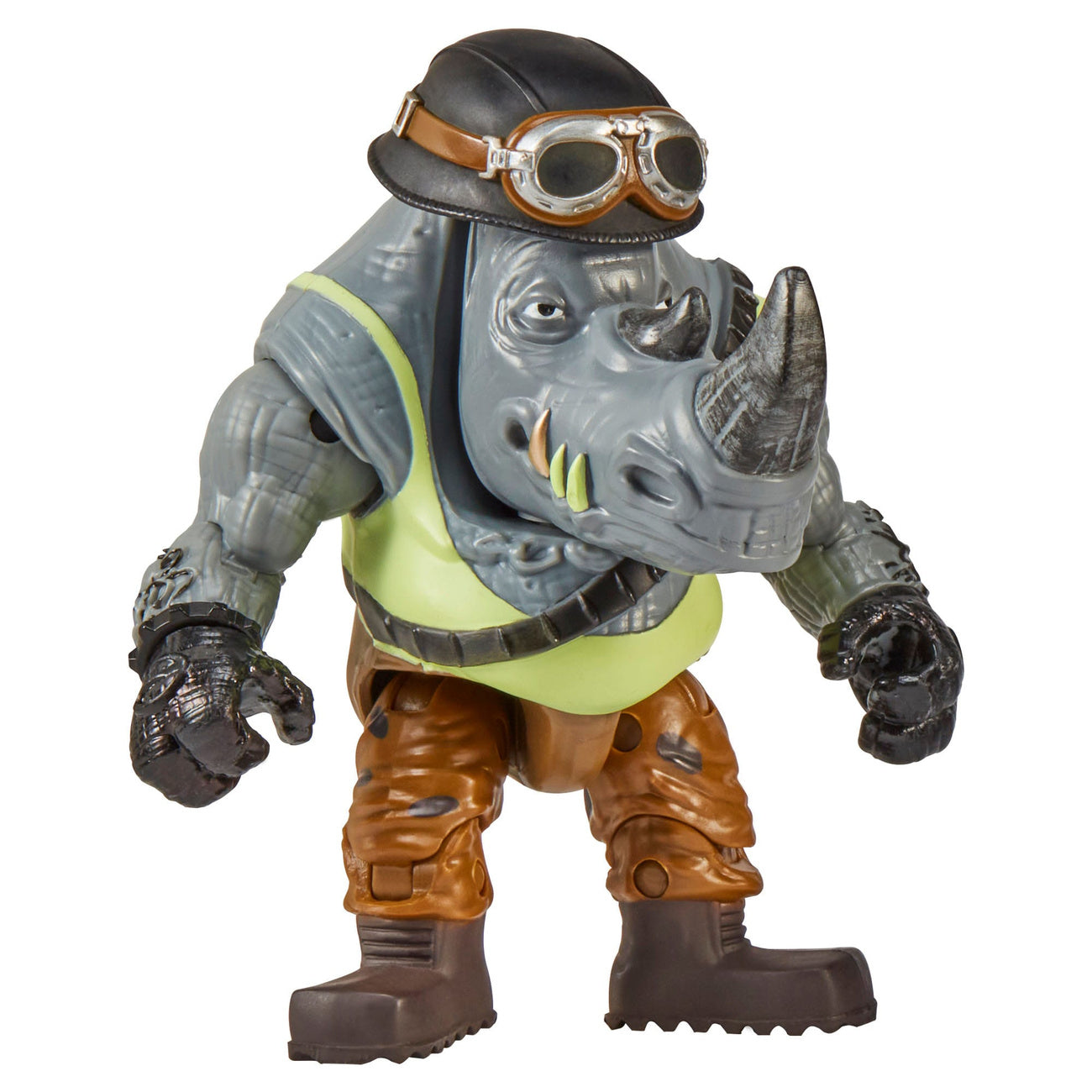 Immagine del prodotto Teenage Mutant Ninja Turtles action figure con veicolo Rocksteady & Chopper 12 cm
