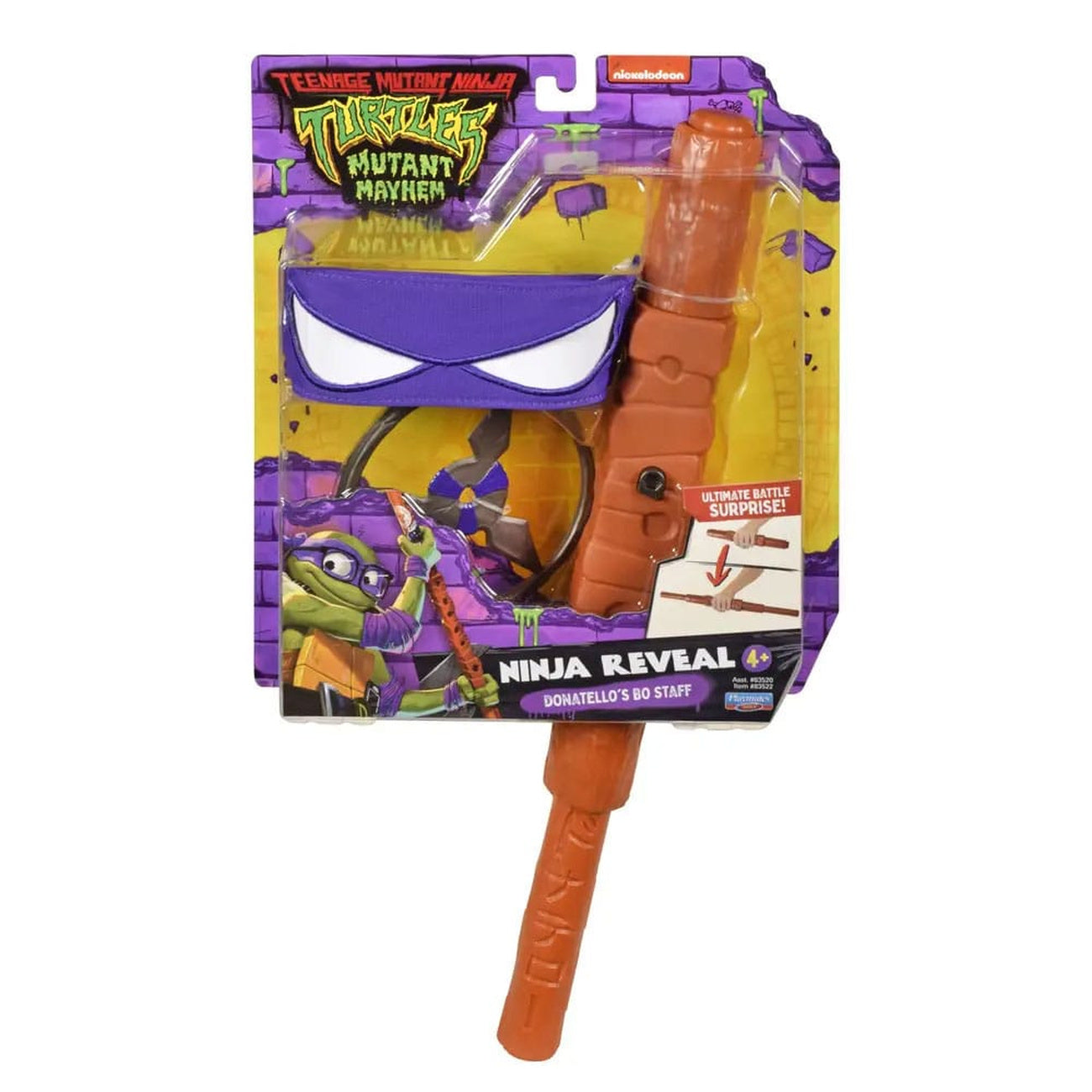 Product image Teenage Mutant Ninja Turtles: Mutant Mayhem Donatello Transforming Bo Staff