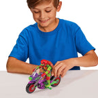 Immagine del prodotto Le Avventure delle Teenage Mutant Ninja Turtles Action figure con veicolo Raphael & Purple Dragon 12 cm