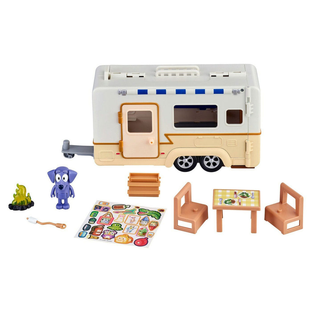 Immagine del prodotto Action figure di Bluey con veicolo – Bluey Caravan
