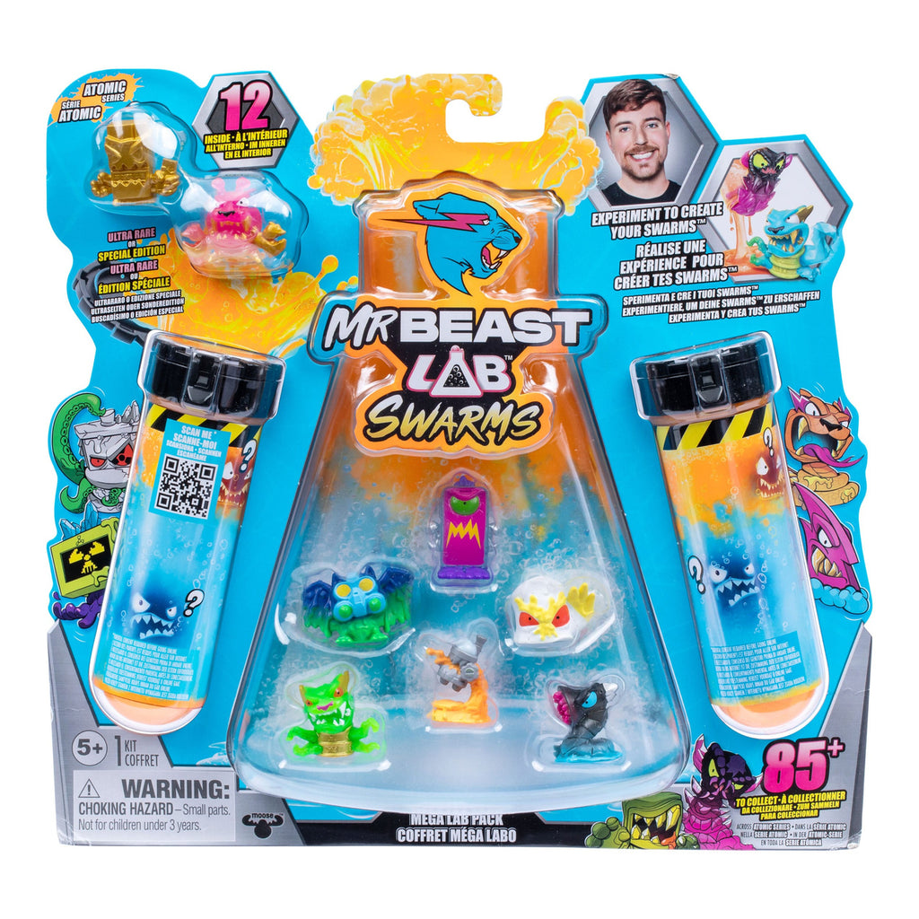 Product image MrBeast Lab Swarms Mini Figures 12-Pack Mega Lab 4 3 cm Assortment (4)