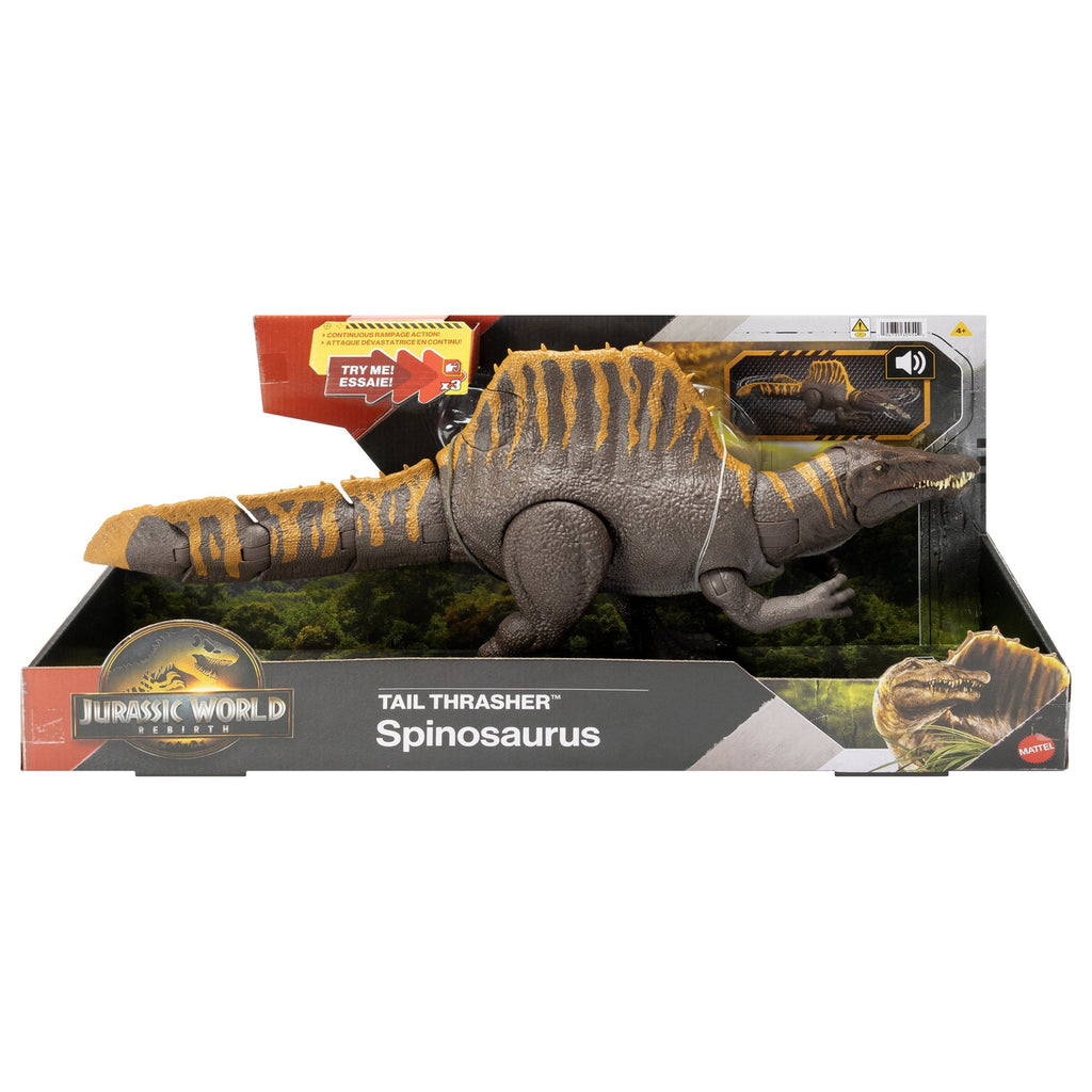 Immagine del prodotto Jurassic World: La Rinascita action figure Tail Thrasher Spinosaurus 55 cm