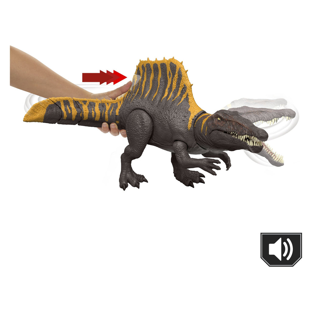 Immagine del prodotto Jurassic World: La Rinascita action figure Tail Thrasher Spinosaurus 55 cm