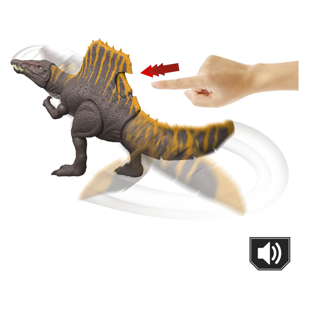 Immagine del prodotto Jurassic World: La Rinascita action figure Tail Thrasher Spinosaurus 55 cm