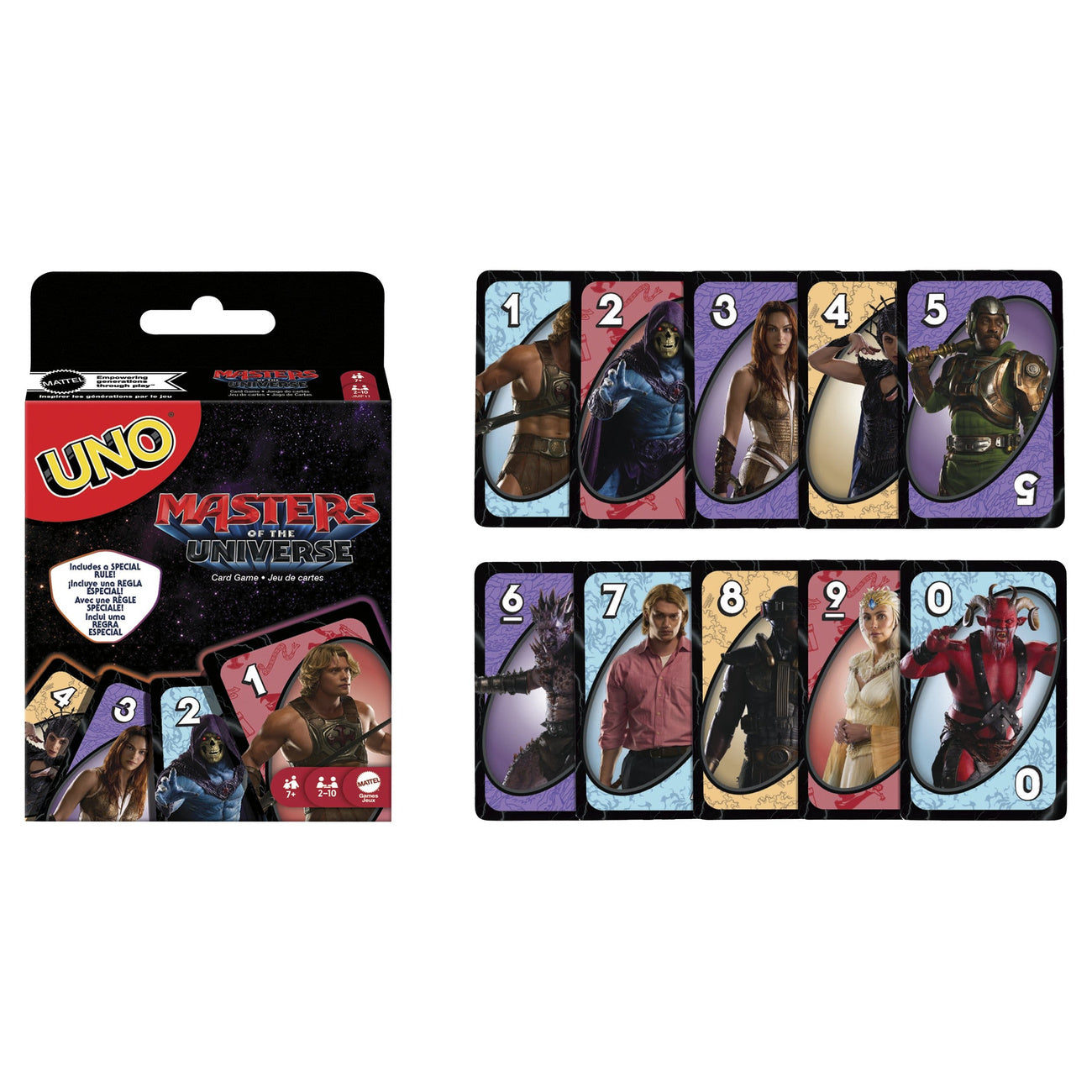 Immagine del prodotto Masters of the Universe 2026 Movie – Gioco di carte UNO