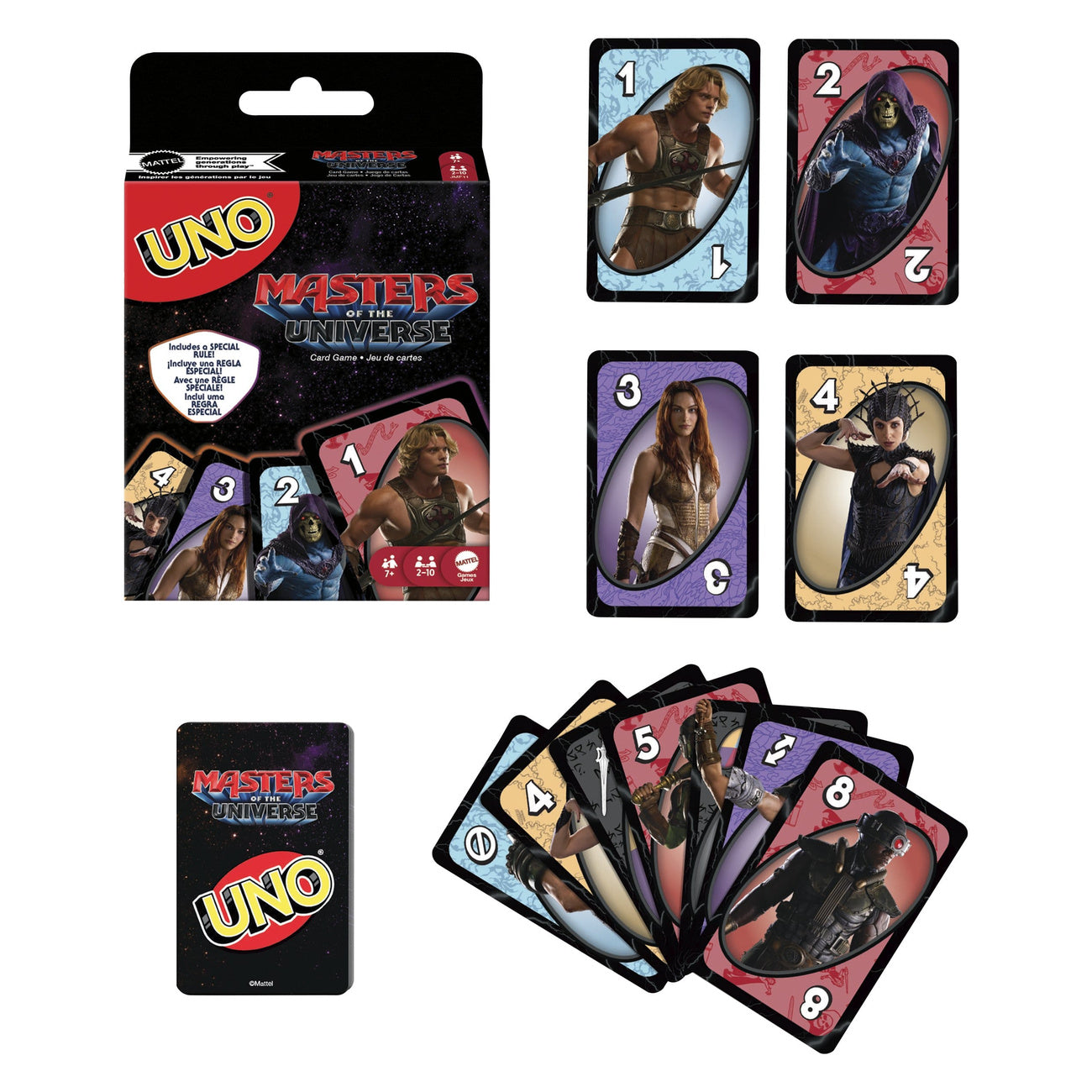 Immagine del prodotto Masters of the Universe 2026 Movie – Gioco di carte UNO