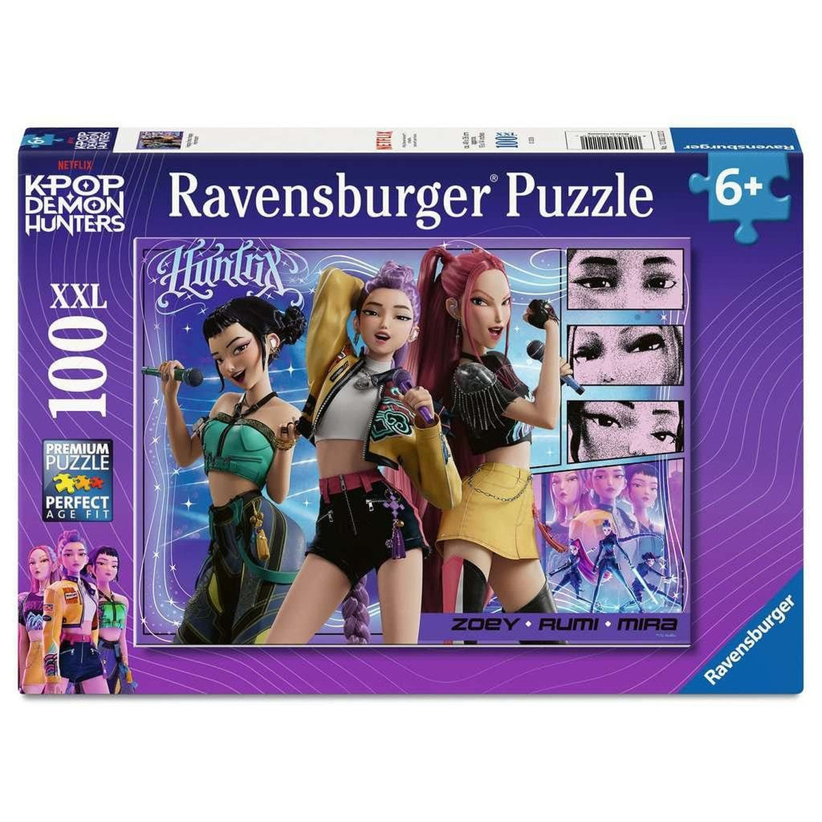 Immagine del prodotto Puzzle per bambini KPop Demon Hunters Happy fans, happy Honmoon! (100 pezzi XXL)