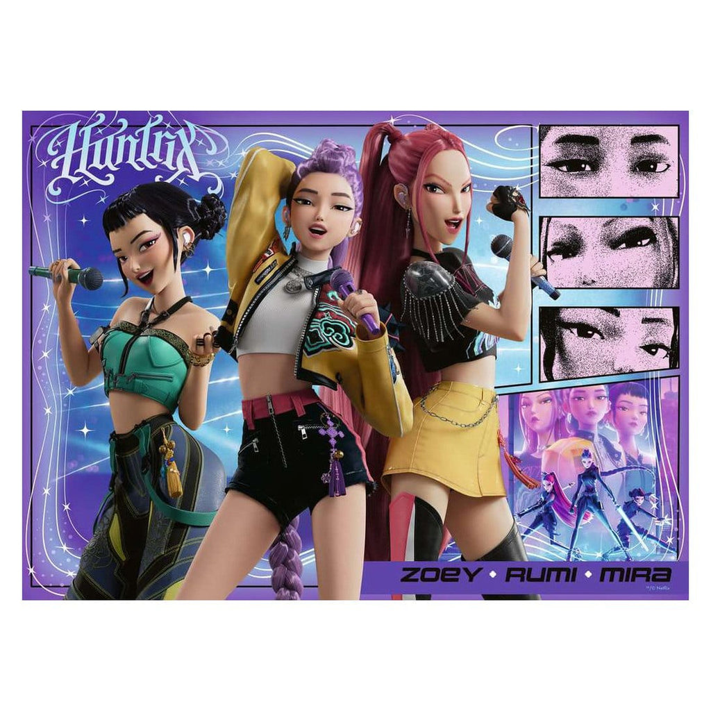 Immagine del prodotto Puzzle per bambini KPop Demon Hunters Happy fans, happy Honmoon! (100 pezzi XXL)