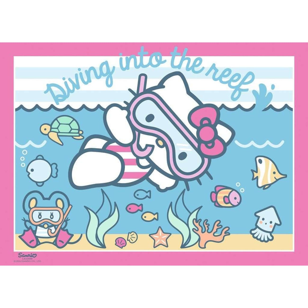 Immagine del prodotto Puzzle Hello Kitty set da 4 Si parte, Hello Kitty! (4x100 pezzi)
