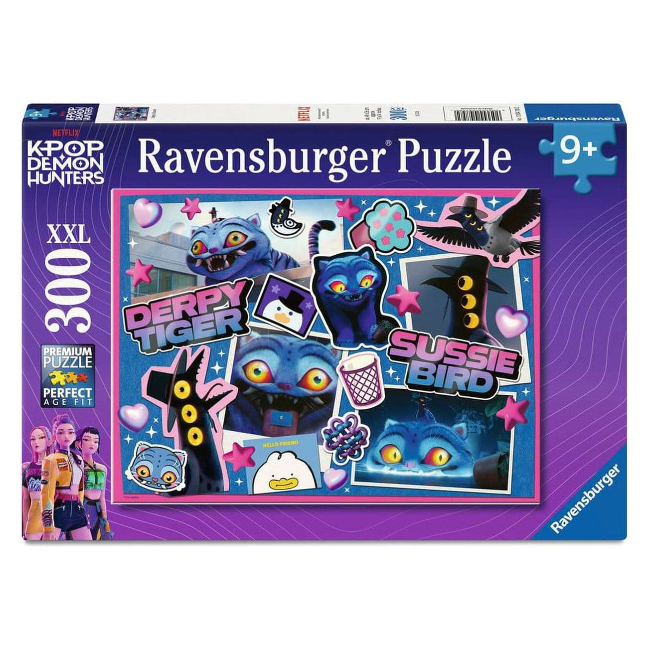 Immagine del prodotto KPop Demon Hunters puzzle per bambini Derpy & Sussie (300 pezzi XXL)