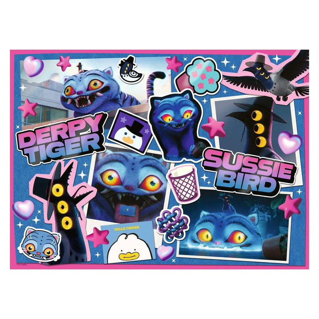 Immagine del prodotto KPop Demon Hunters puzzle per bambini Derpy & Sussie (300 pezzi XXL)