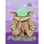 Immagine del prodotto Star Wars: The Mandalorian CreArt dipingi con i numeri Grogu meditazione