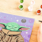 Immagine del prodotto Star Wars: The Mandalorian CreArt dipingi con i numeri Grogu meditazione