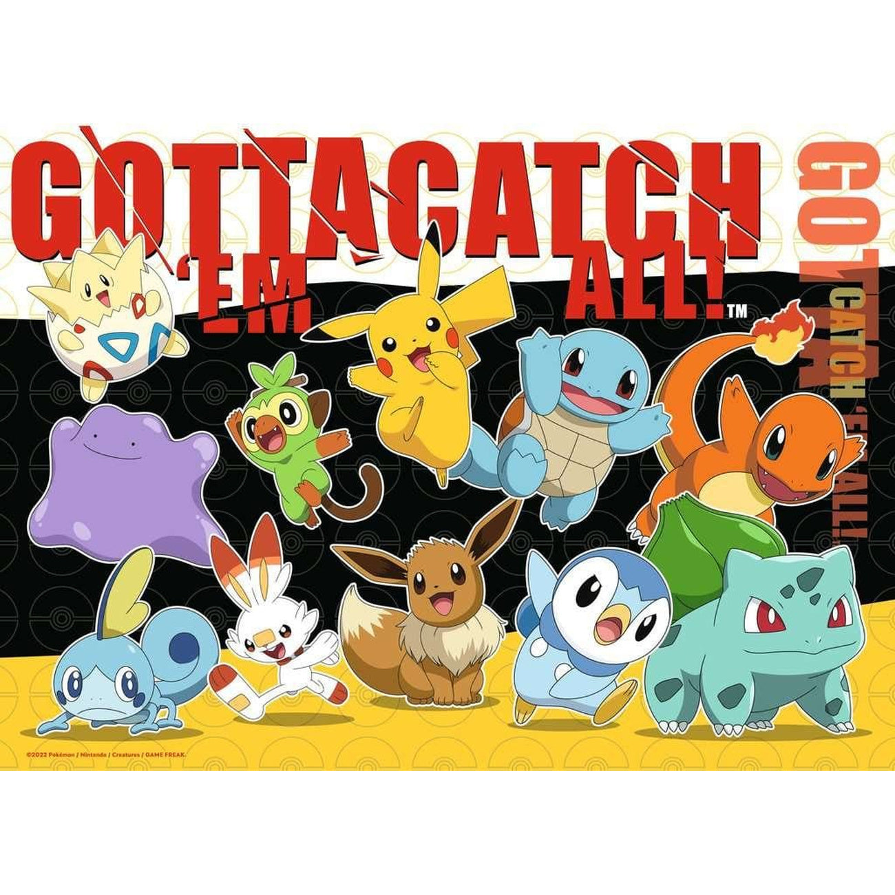 Immagine del prodotto Pokémon Puzzle Confezione da 4 Amici Pokémon (4x100 pezzi)