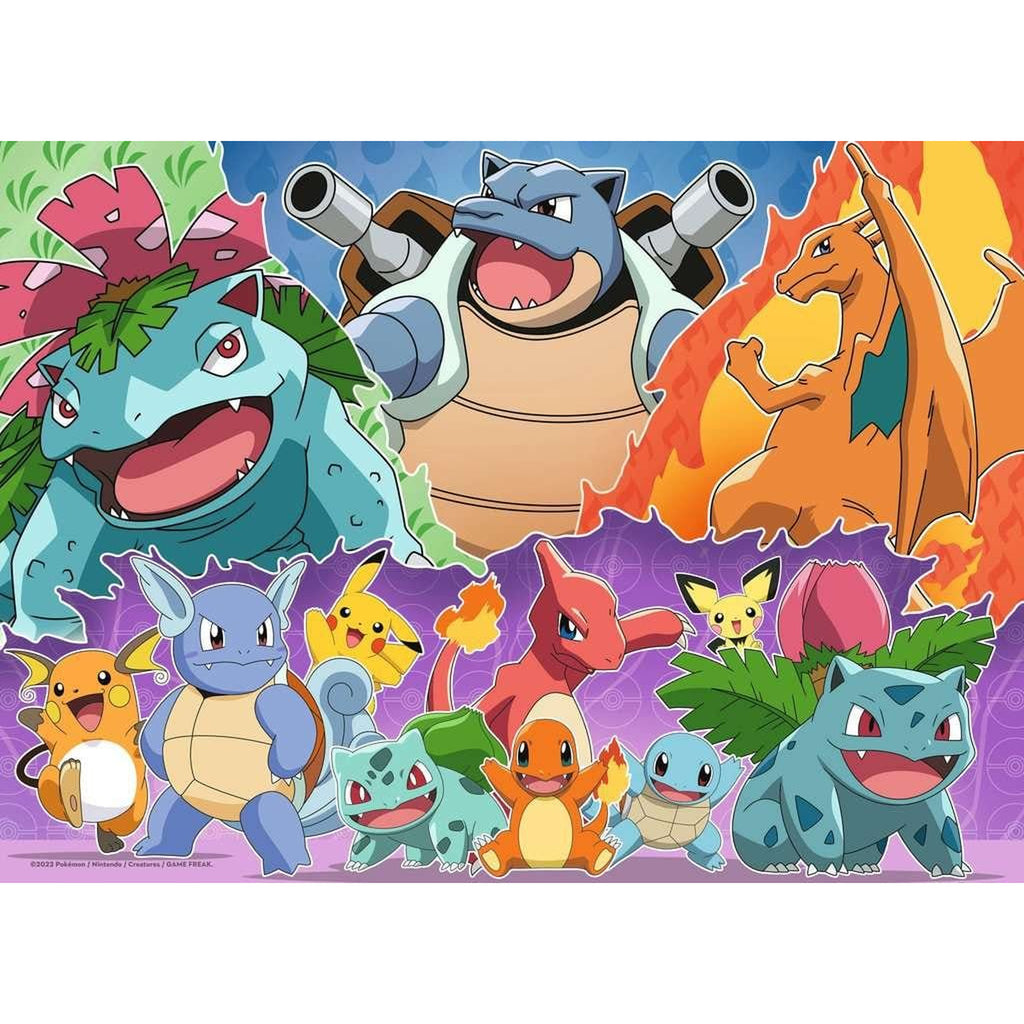 Immagine del prodotto Pokémon Puzzle Confezione da 4 Amici Pokémon (4x100 pezzi)