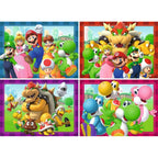 Immagine del prodotto Super Mario Puzzle confezione da 4 È l’ora di Mario! (4x100 pezzi)