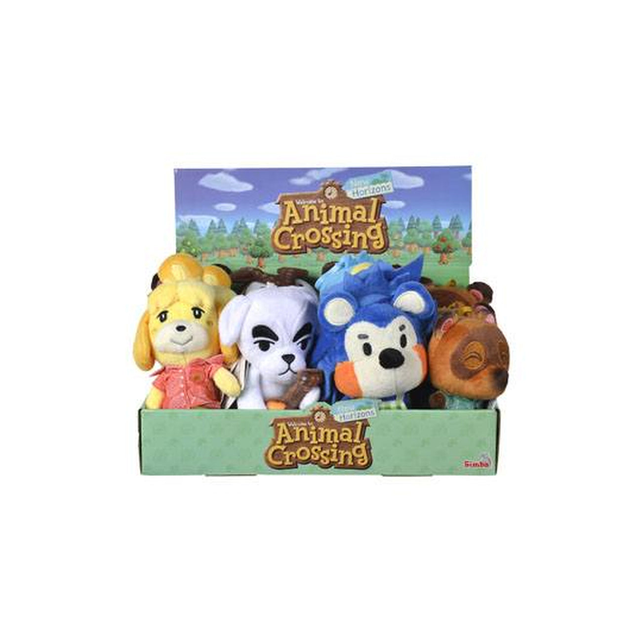 Product image Animal Crossing Plush Keychain Residents 15 cm Assortment (12)