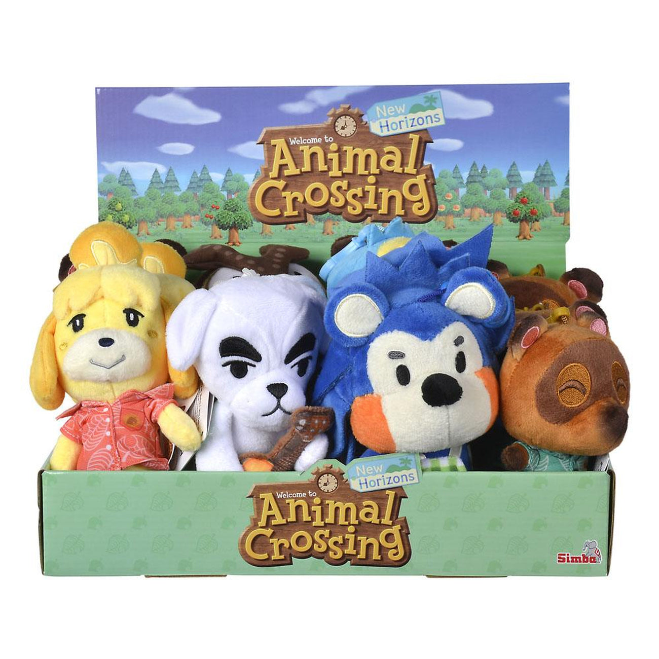 Product image Animal Crossing Plush Keychain Residents 15 cm Assortment (12)