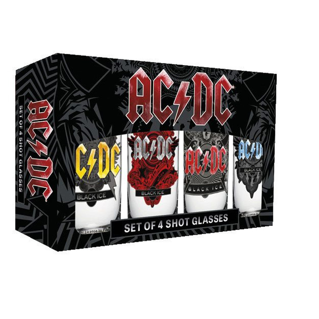Immagine del prodotto AC/DC Bicchierini da shot set di 4 Black Ice