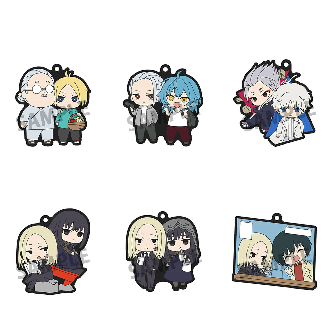 Immagine del prodotto Sakamoto Days Rubber Mascot Buddycolle portachiavi in gomma Vol. 2 7 cm assortimento (6)