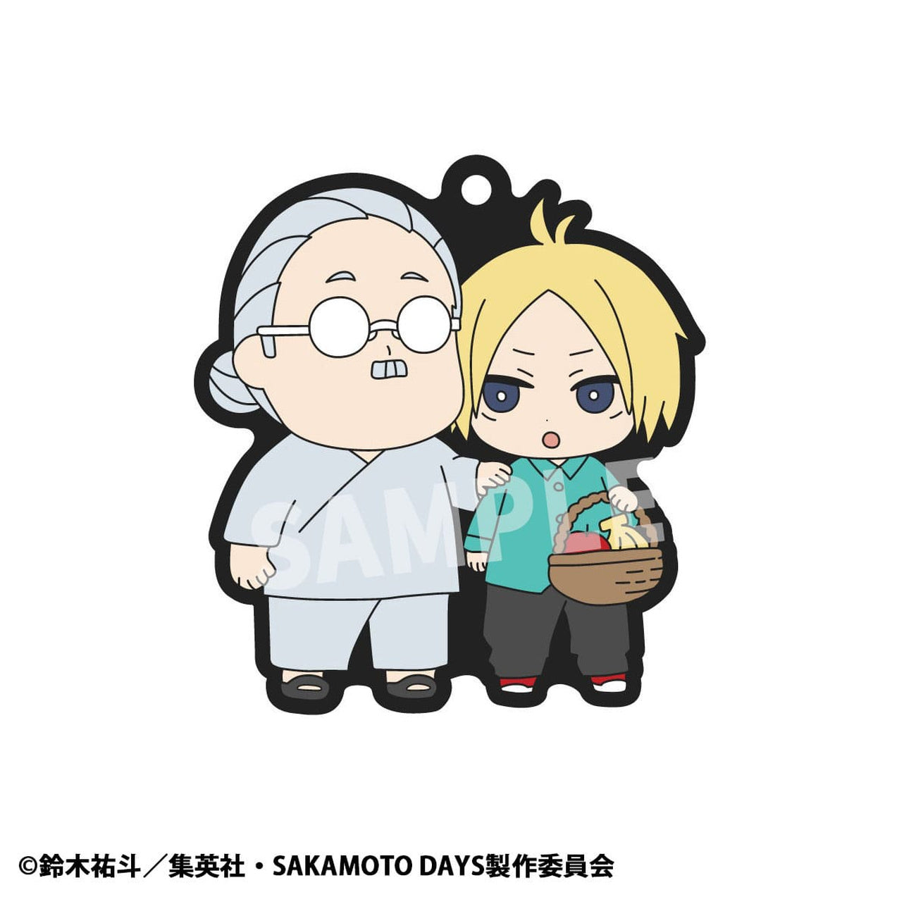 Immagine del prodotto Sakamoto Days Rubber Mascot Buddycolle portachiavi in gomma Vol. 2 7 cm assortimento (6)