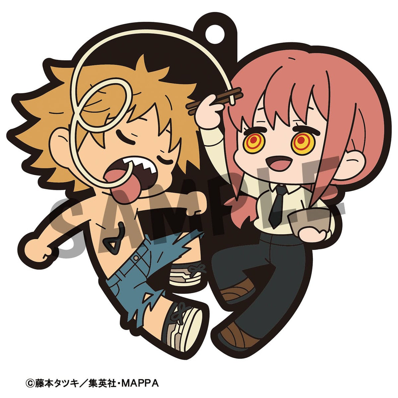 Immagine del prodotto Chainsaw Man Rubber Mascot Buddycolle portachiavi in gomma 6 cm assortimento (6)