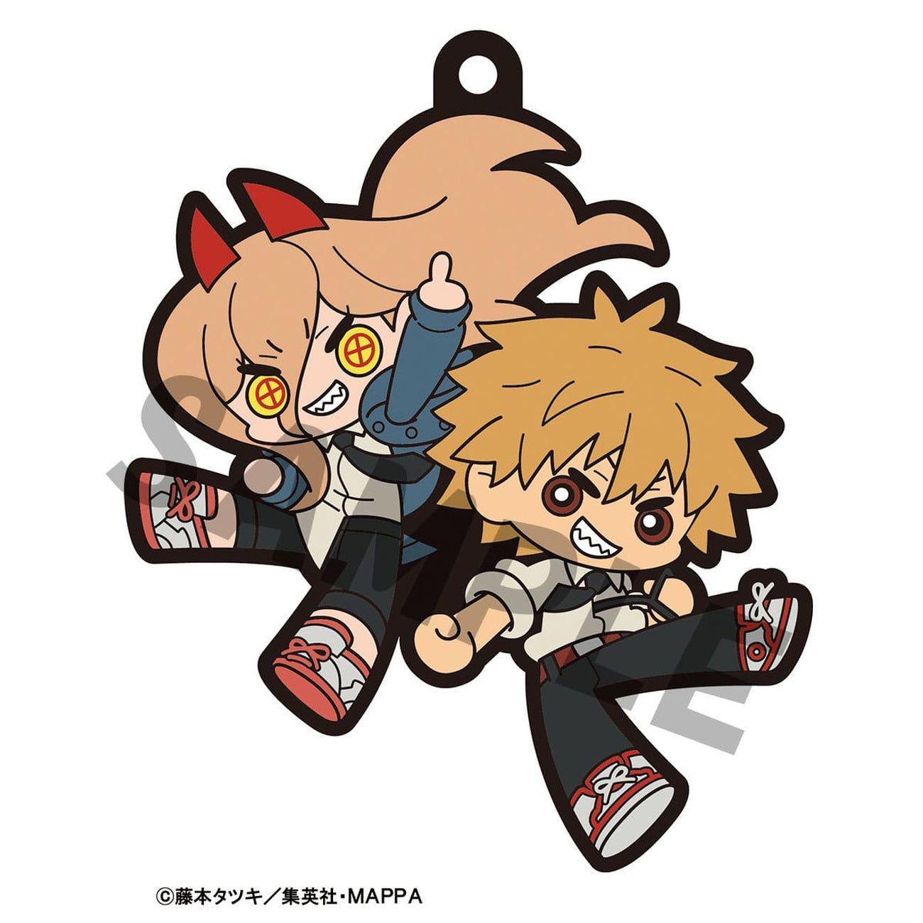 Immagine del prodotto Chainsaw Man Rubber Mascot Buddycolle portachiavi in gomma 6 cm assortimento (6)