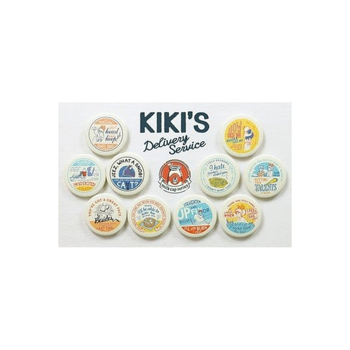 Product image Kiki's Delivery Service Vintage 6 cm Badge Blind Box Assortment (10)