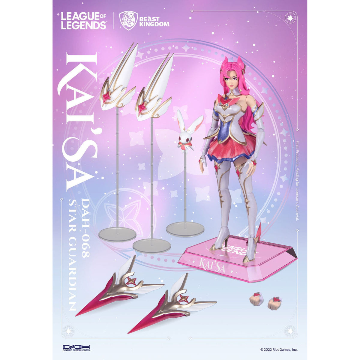 Product image League of Legends Dynamic 8ction Heroes Action Figure 1/9 Star Guardian Kai'Sa 19 cm