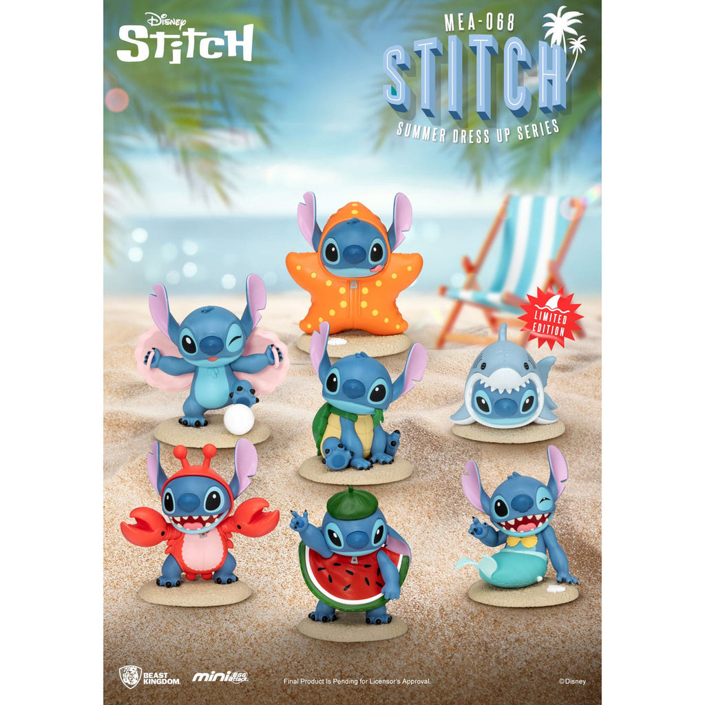 Product image Lilo & Stitch Mini Egg Attack Figures Stitch summer dress up Series 8 cm Assortment (6)