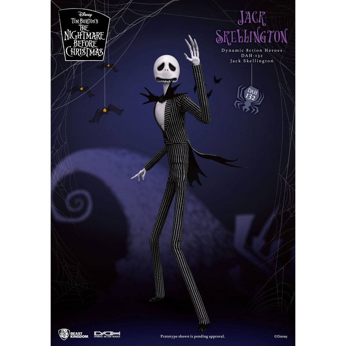 Immagine del prodotto Nightmare Before Christmas action figure 8ction Heroes 1/9 Jack 21 cm