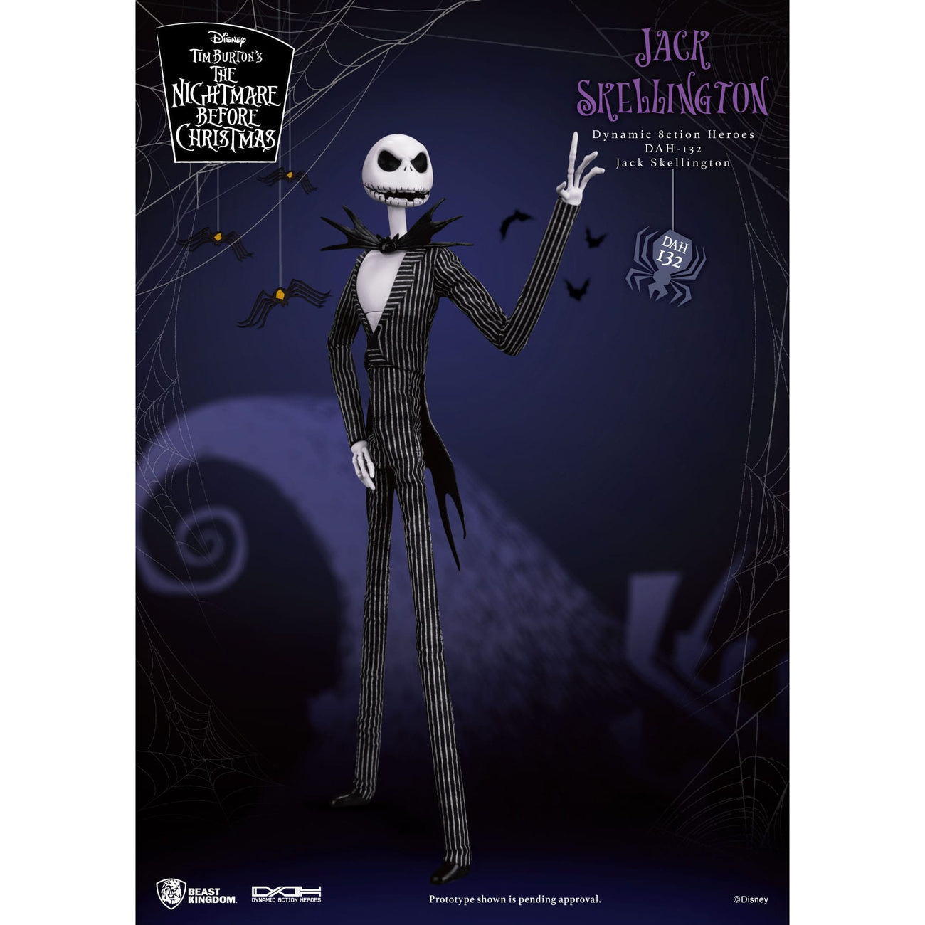 Immagine del prodotto Nightmare Before Christmas action figure 8ction Heroes 1/9 Jack 21 cm