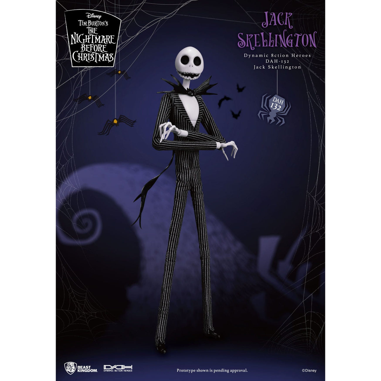 Immagine del prodotto Nightmare Before Christmas action figure 8ction Heroes 1/9 Jack 21 cm
