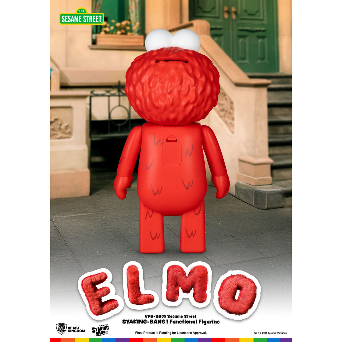 Product image Sesame Street Syaking Bang Vinyl Money Bank Elmo 47 cm