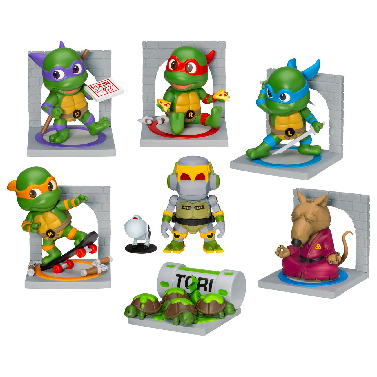 Immagine del prodotto Teenage Mutant Ninja Turtles Mini Egg Attack Blind Box Figure Serie Assortimento 12 cm (6)