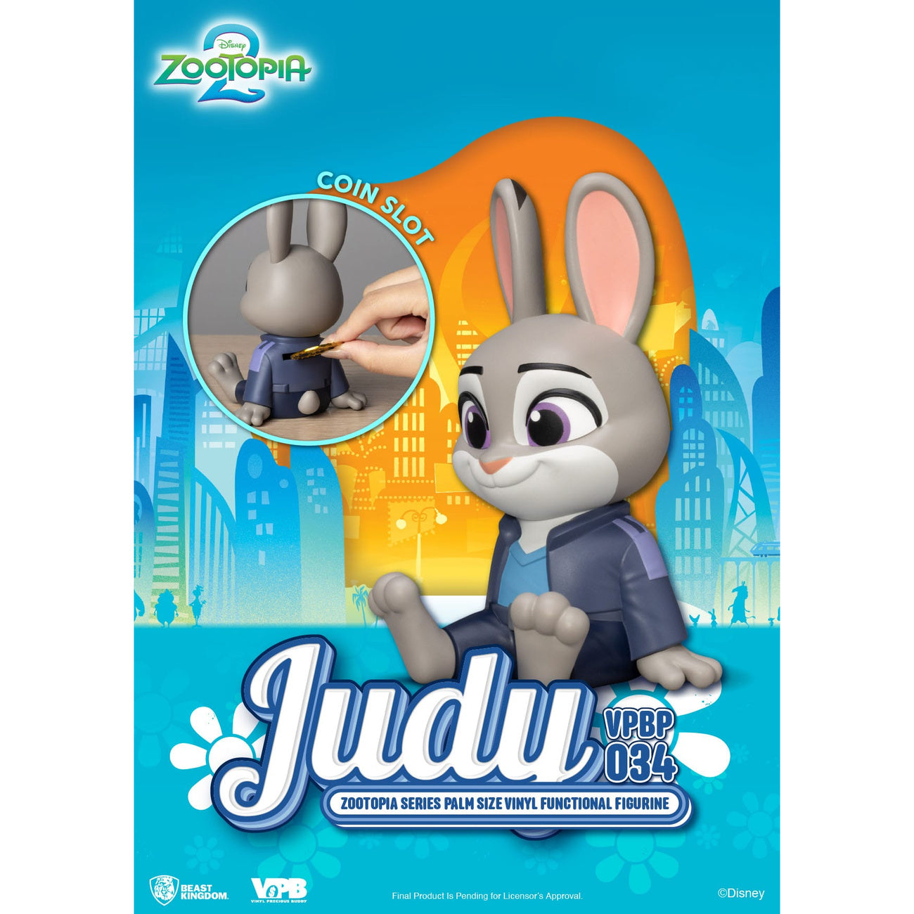 Product image Zootopia Piggy Vinyl Money Bank Judy 15 cm