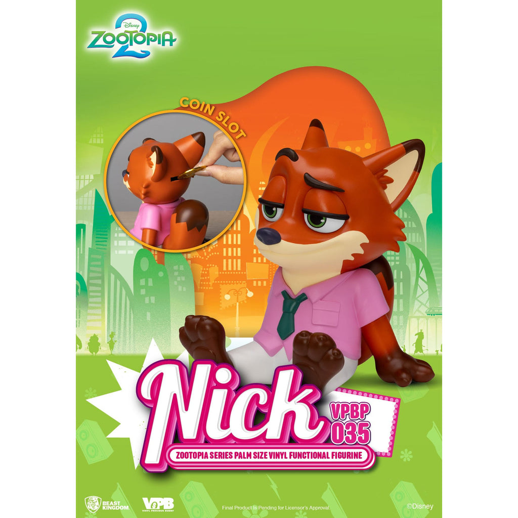 Immagine del prodotto Zootropolis salvadanaio in vinile Nick 15 cm
