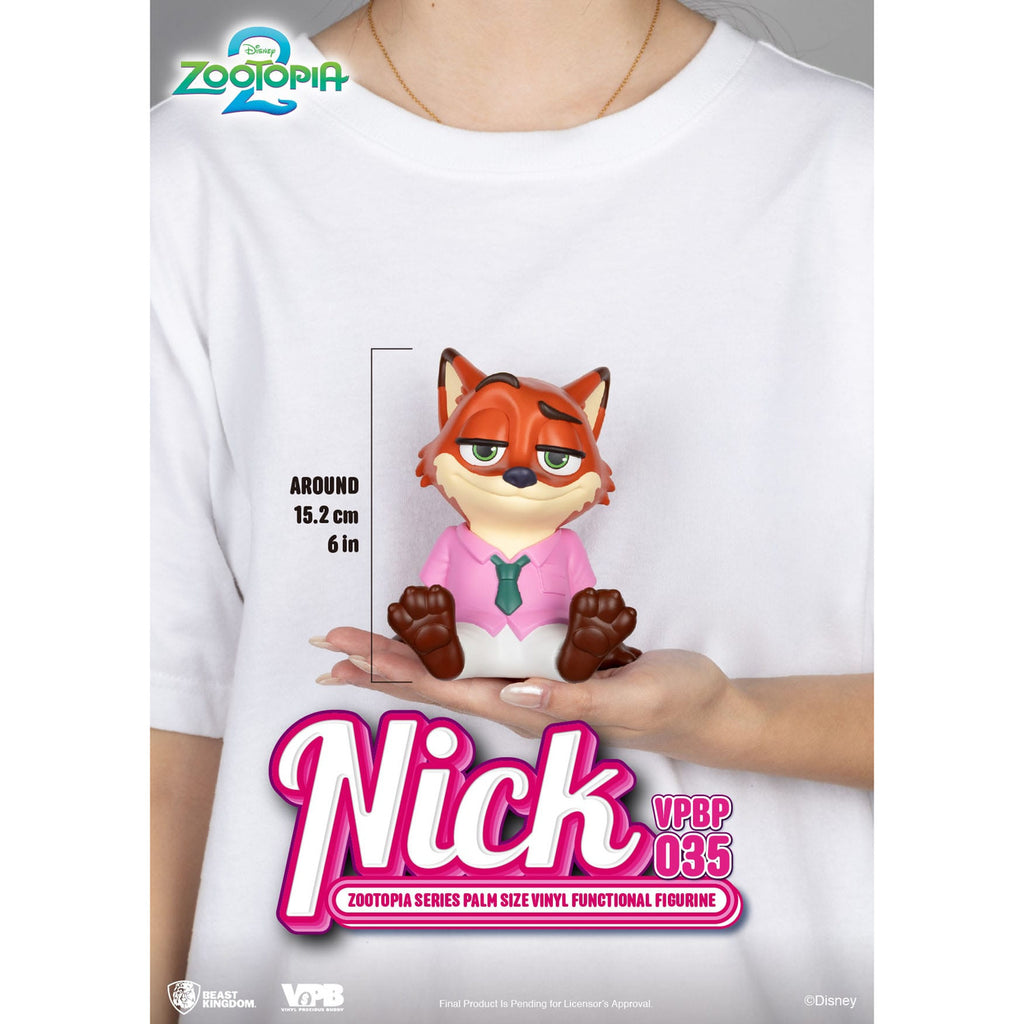 Immagine del prodotto Zootropolis salvadanaio in vinile Nick 15 cm
