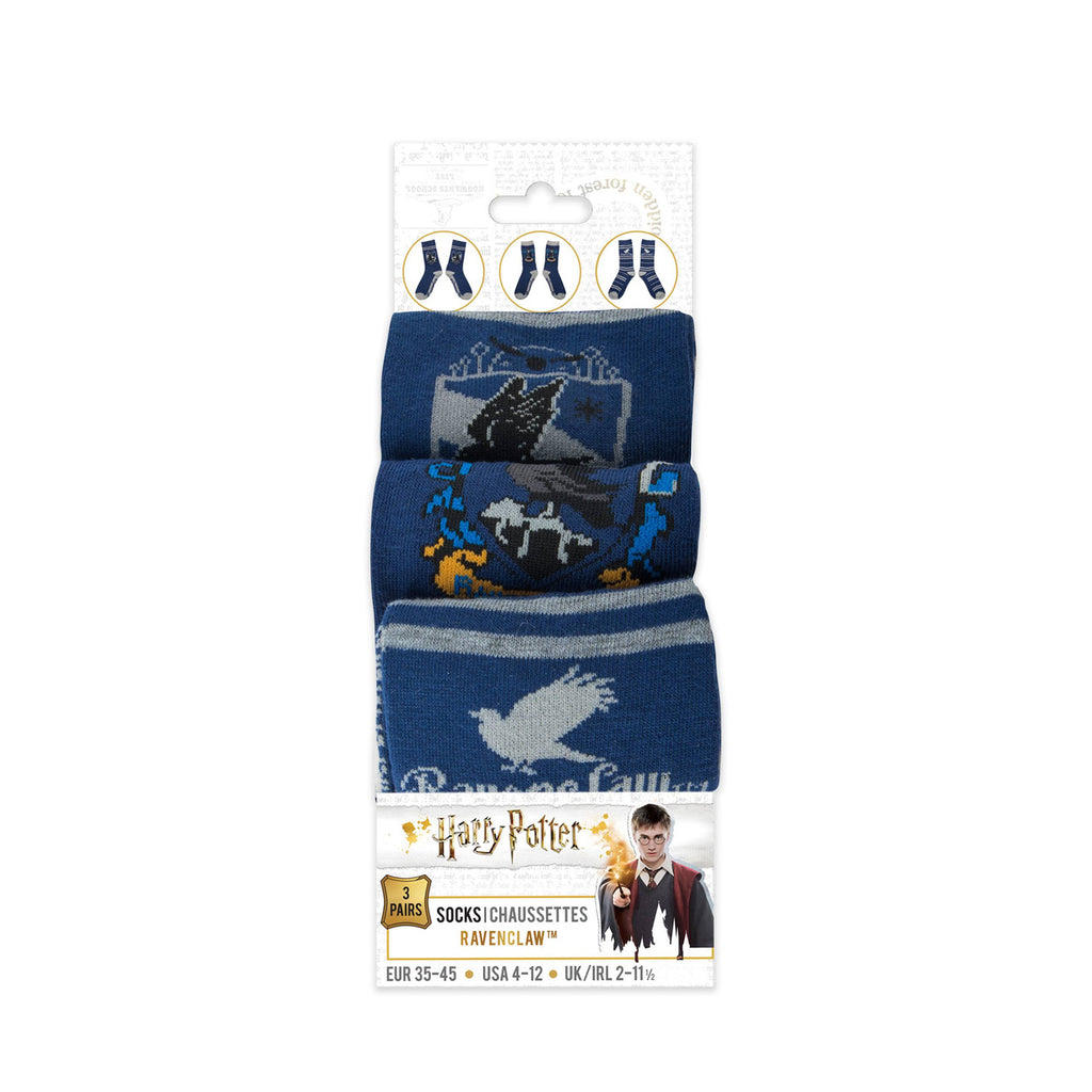 Immagine del prodotto Harry Potter Calzini Confezione da 3 Corvonero
