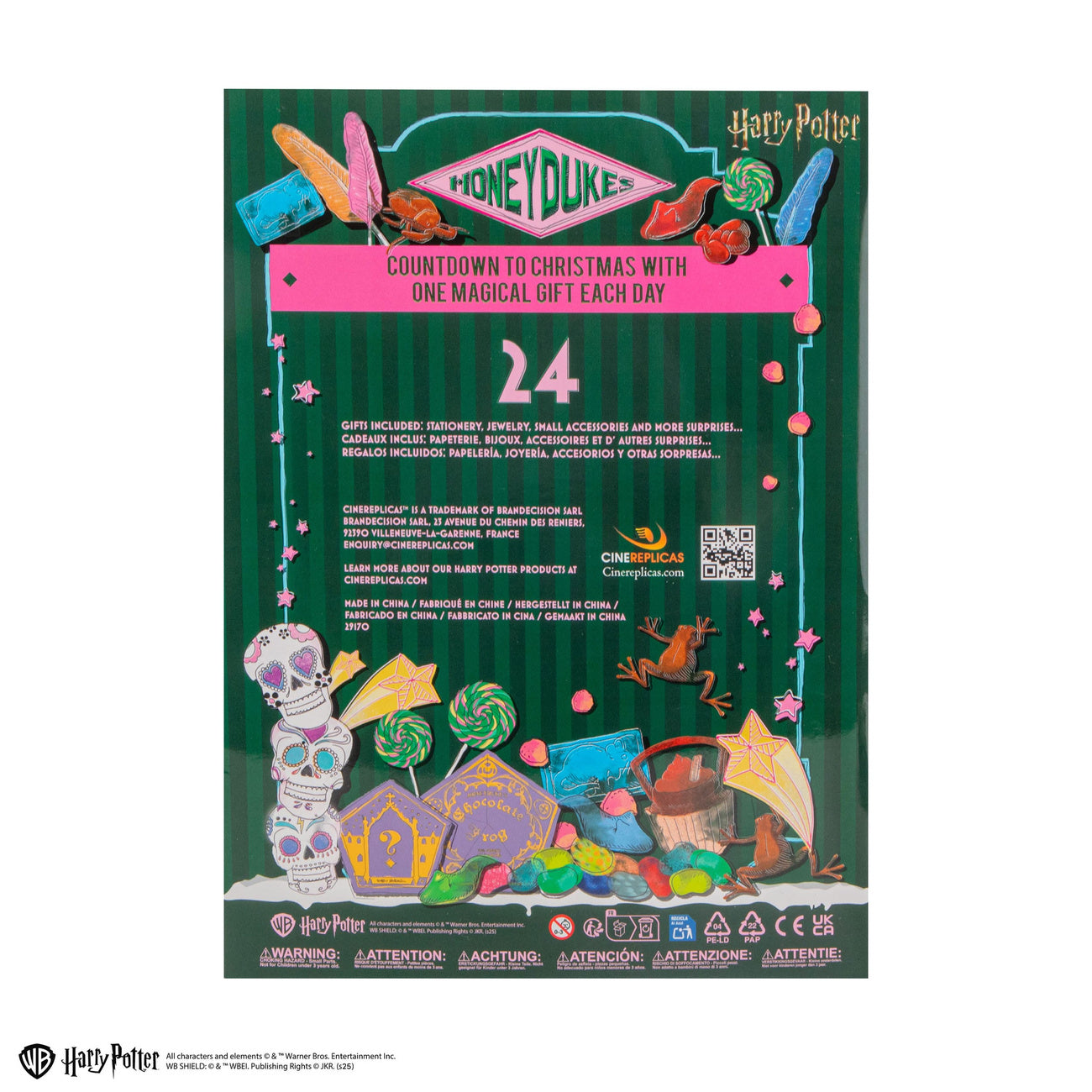 Immagine del prodotto Calendario dell’Avvento Harry Potter Honeydukes