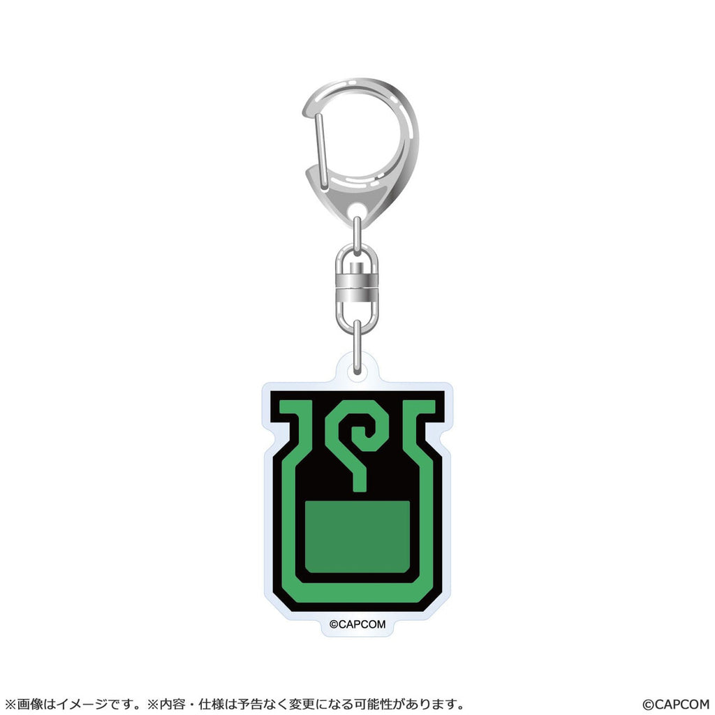 Immagine del prodotto Monster Hunter Wilds portachiavi in acrilico Item Icon 6 cm assortimento (10)