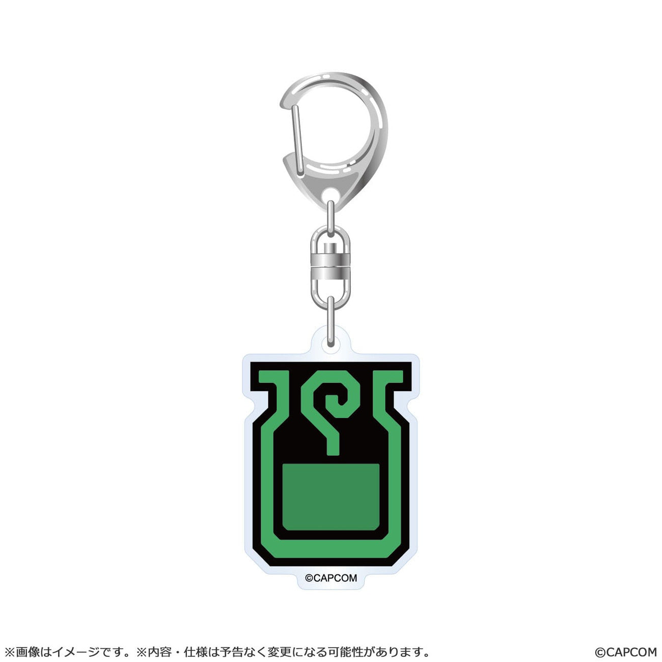 Immagine del prodotto Monster Hunter Wilds portachiavi in acrilico Item Icon 6 cm assortimento (10)