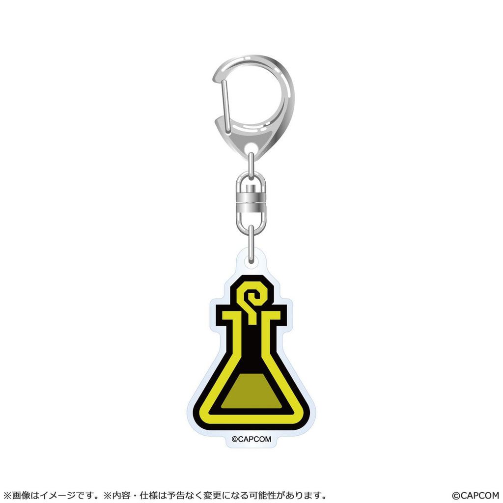 Immagine del prodotto Monster Hunter Wilds portachiavi in acrilico Item Icon 6 cm assortimento (10)