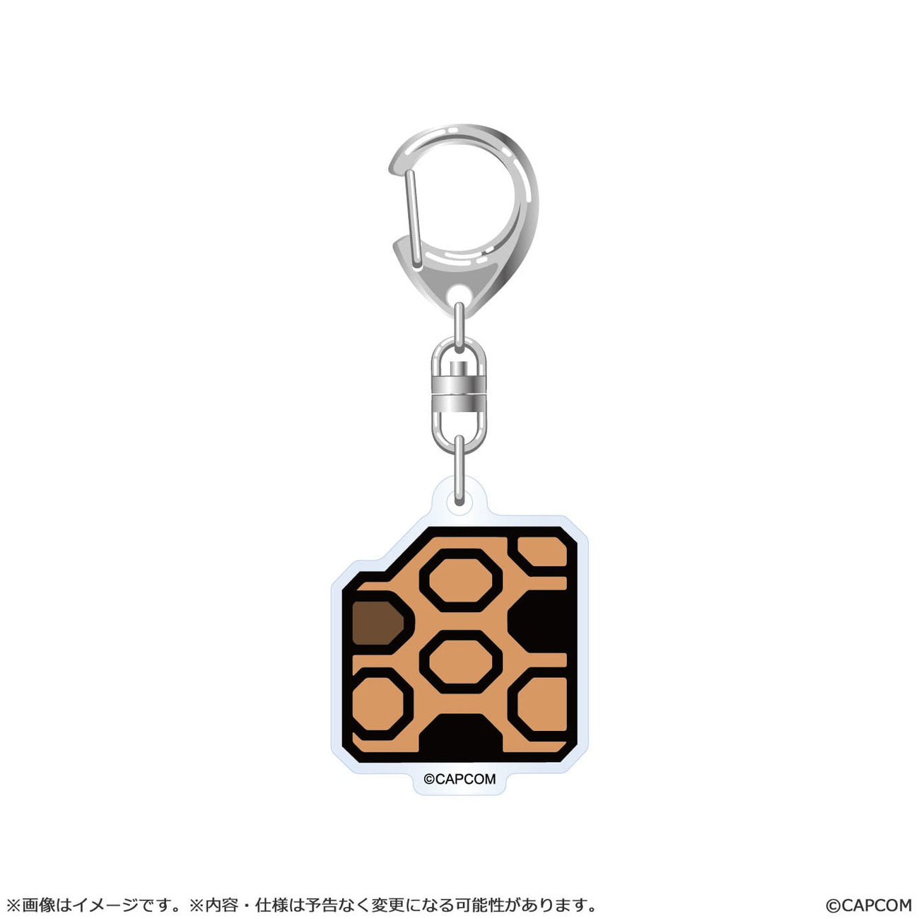 Immagine del prodotto Monster Hunter Wilds portachiavi in acrilico Item Icon 6 cm assortimento (10)
