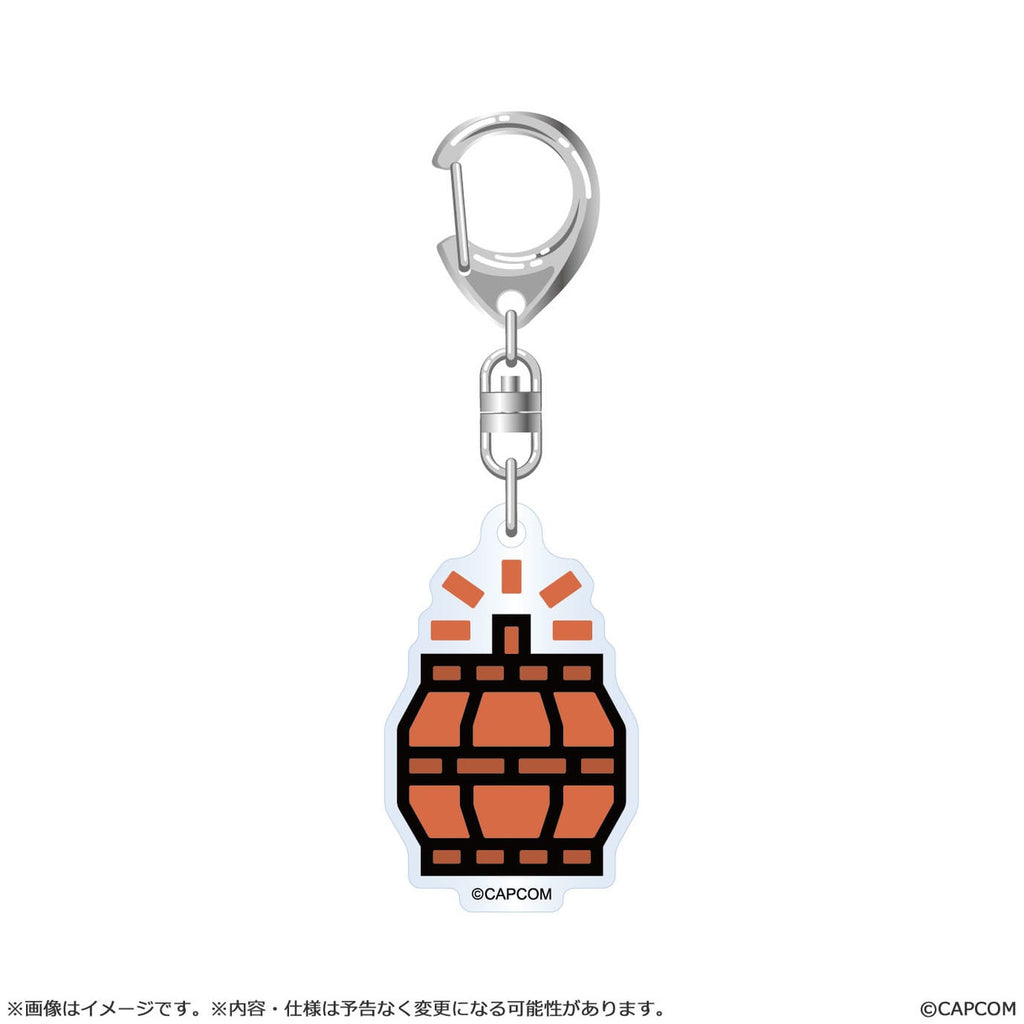 Immagine del prodotto Monster Hunter Wilds portachiavi in acrilico Item Icon 6 cm assortimento (10)