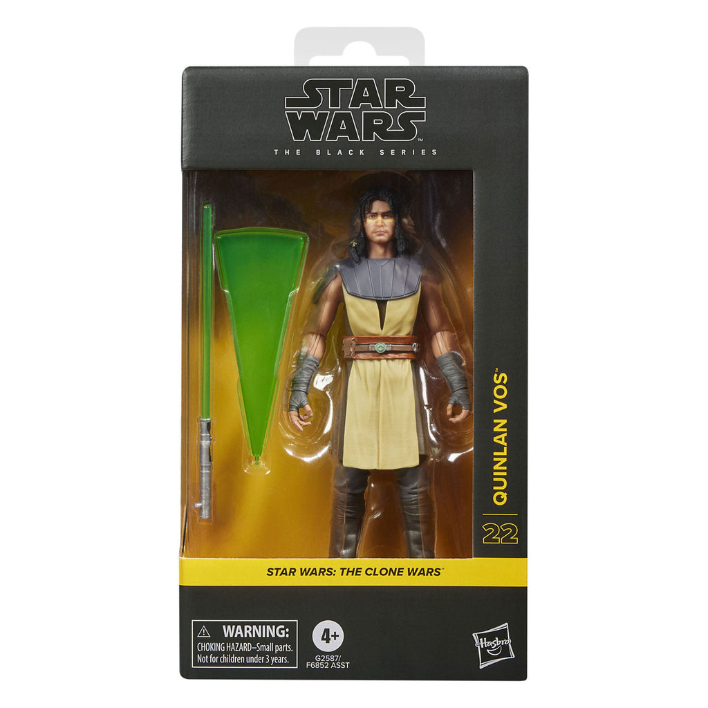 Immagine del prodotto Star Wars: The Clone Wars action figure Black Series Quinlan Vos 15 cm
